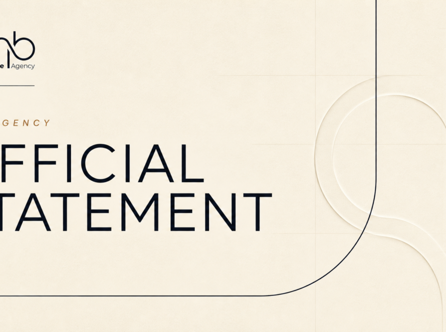 Official statement from DMB Agency